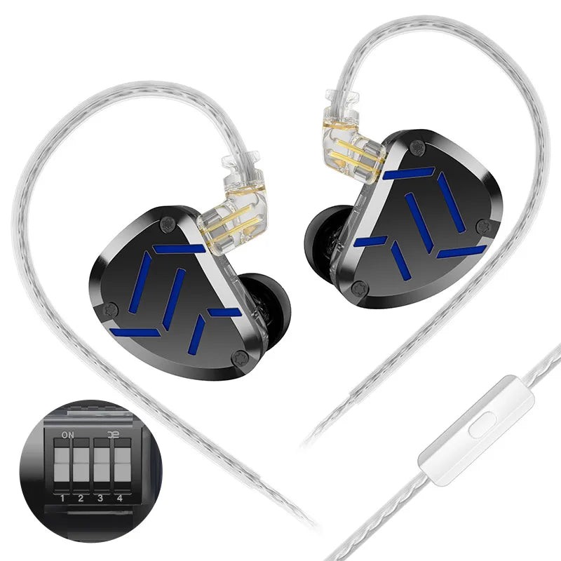KZ ZAT 1DD+8BA Hybrid IEM