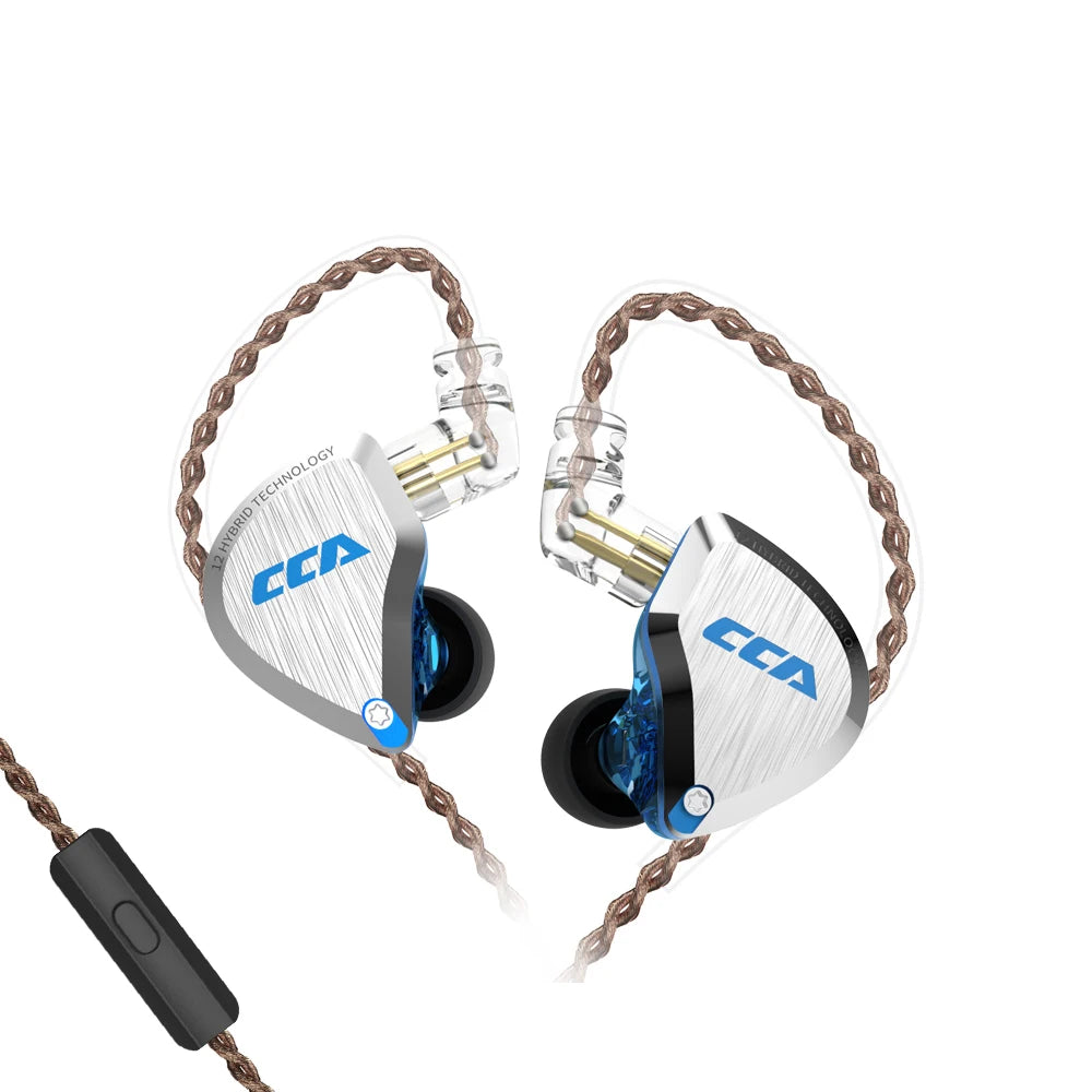 CCA C12 5BA+1DD Hybrid IEM
