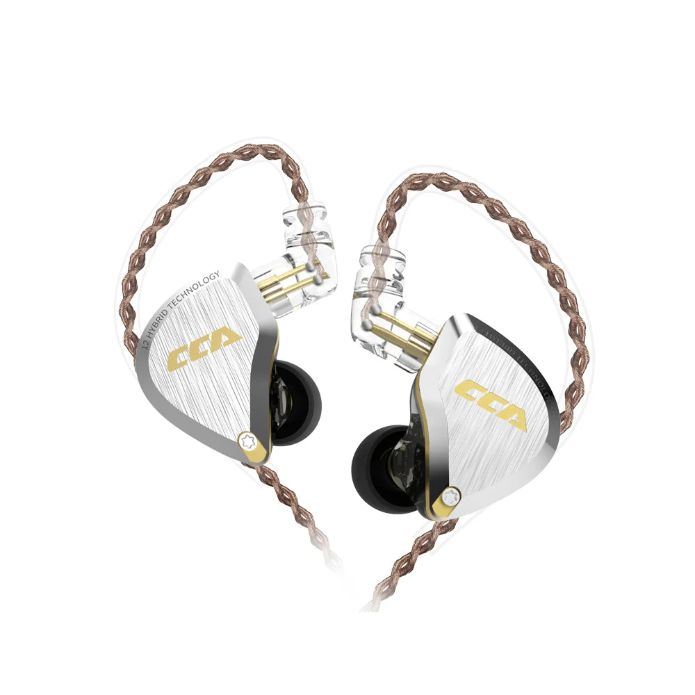 CCA C12 5BA+1DD Hybrid IEM