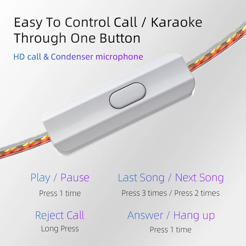 KZ EDC Wired Earphones