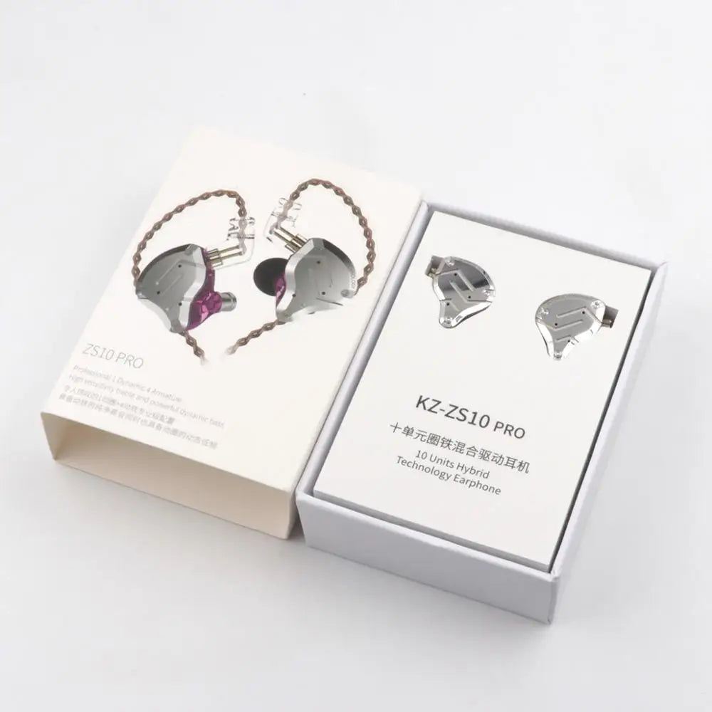 KZ ZS10 Pro 4BA+1DD Hybrid IEM