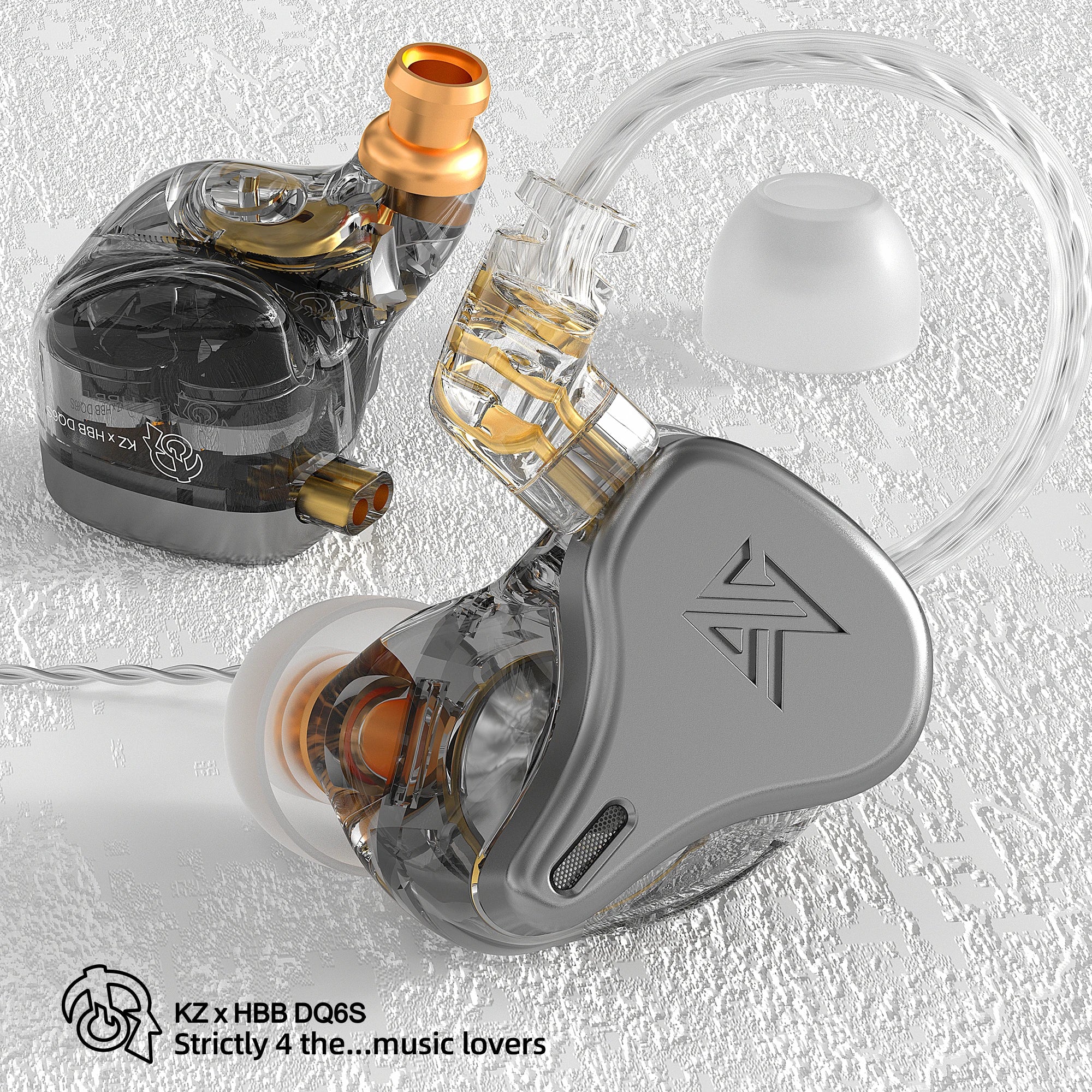 KZ x HBB DQ6S 3DD IEM
