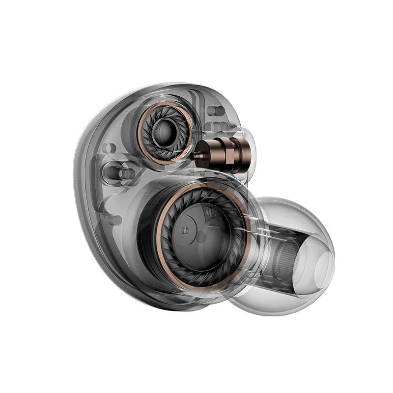 SIMGOT EA2000 Dynamic + Passive Radiator IEM