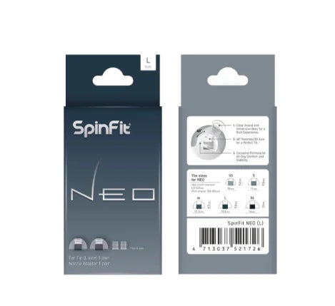 SpinFit Neo Premium Silicone Eartips