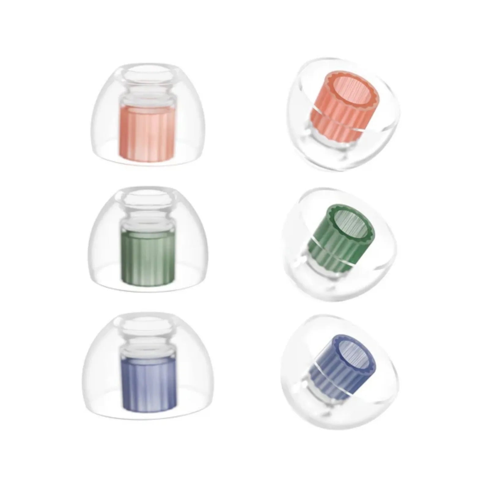 SpinFit W1 Double-Layer Silicone Eartips (1 Pair)