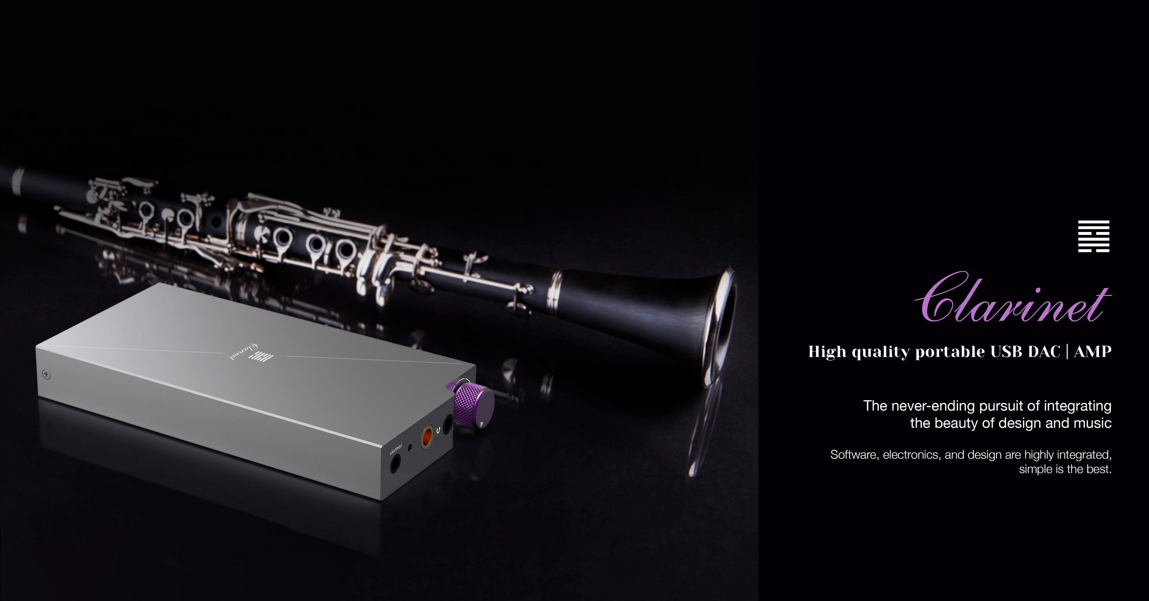 Dethonray Clarinet AK4493S USB