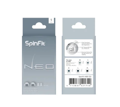 SpinFit Neo Premium Silicone Eartips