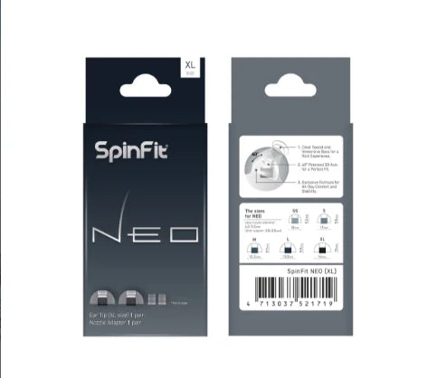 SpinFit Neo Premium Silicone Eartips