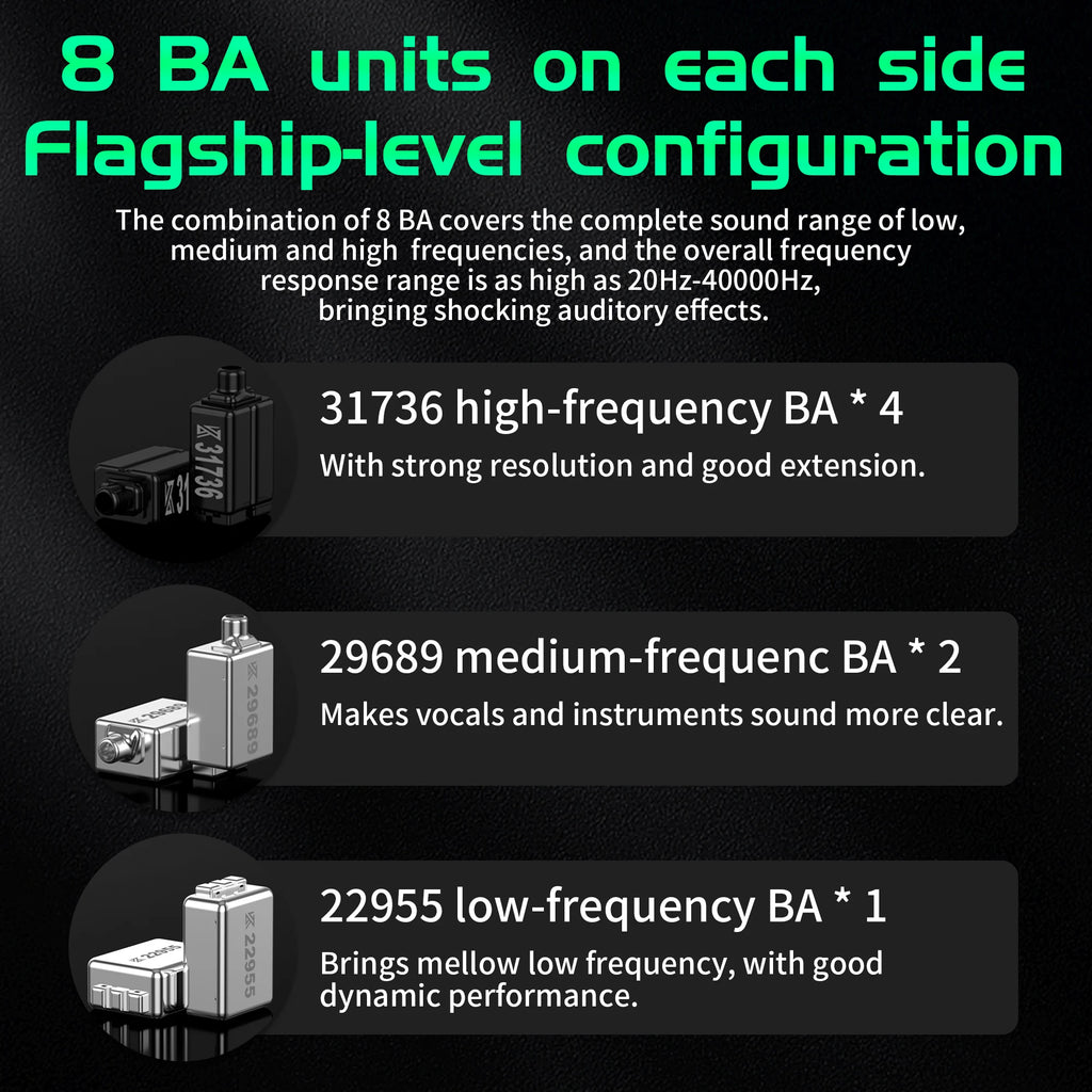 KZ AS16 Pro 16BA IEM