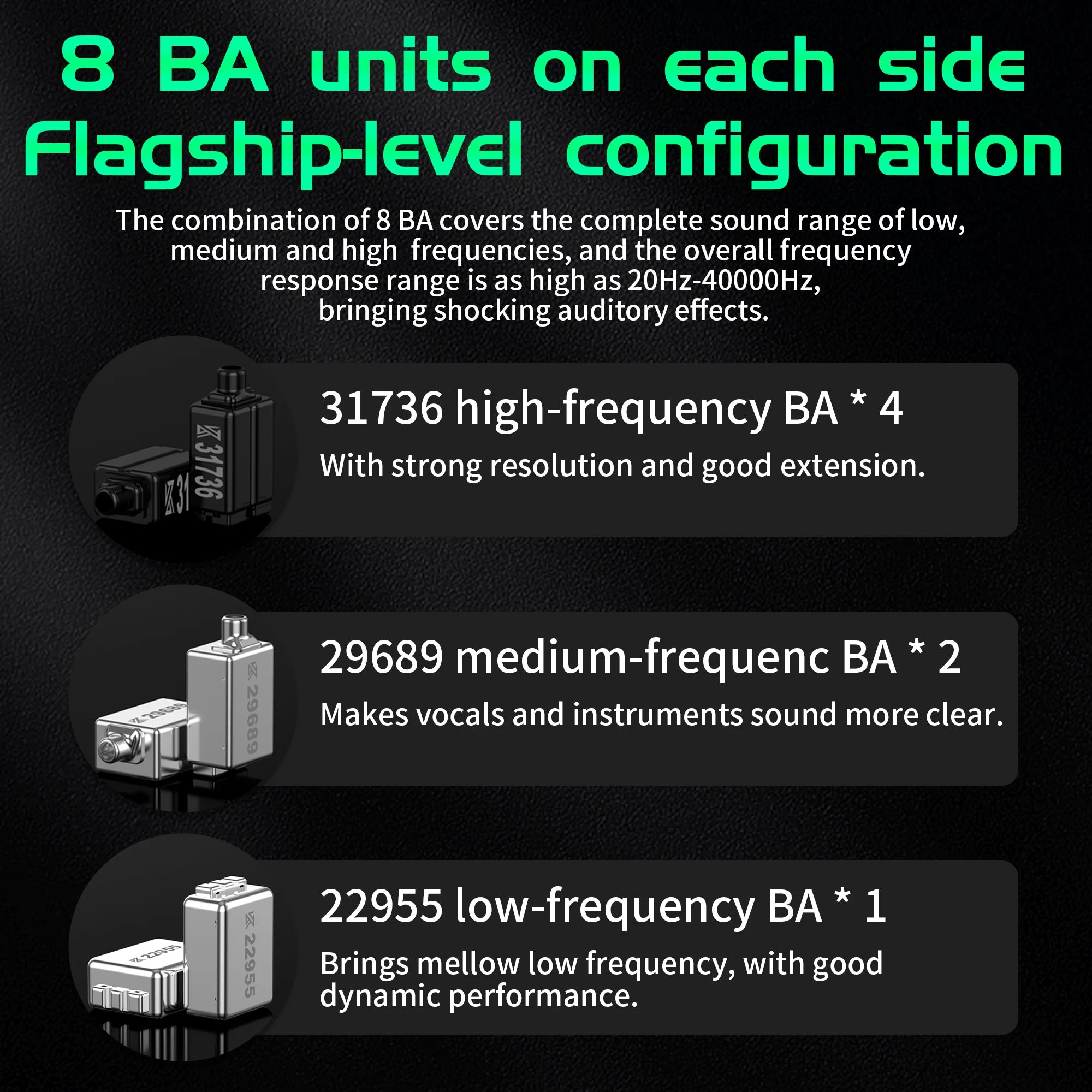 KZ AS16 Pro 16BA IEM