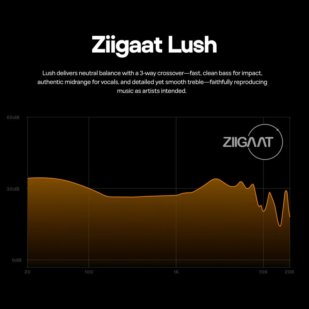 ZiiGaat Lush Studio 1DD+4BA Hybrid IEM