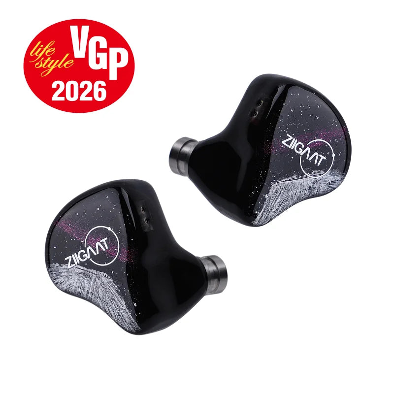 ZiiGaat Crescent 2DD+2BA Hybrid IEM