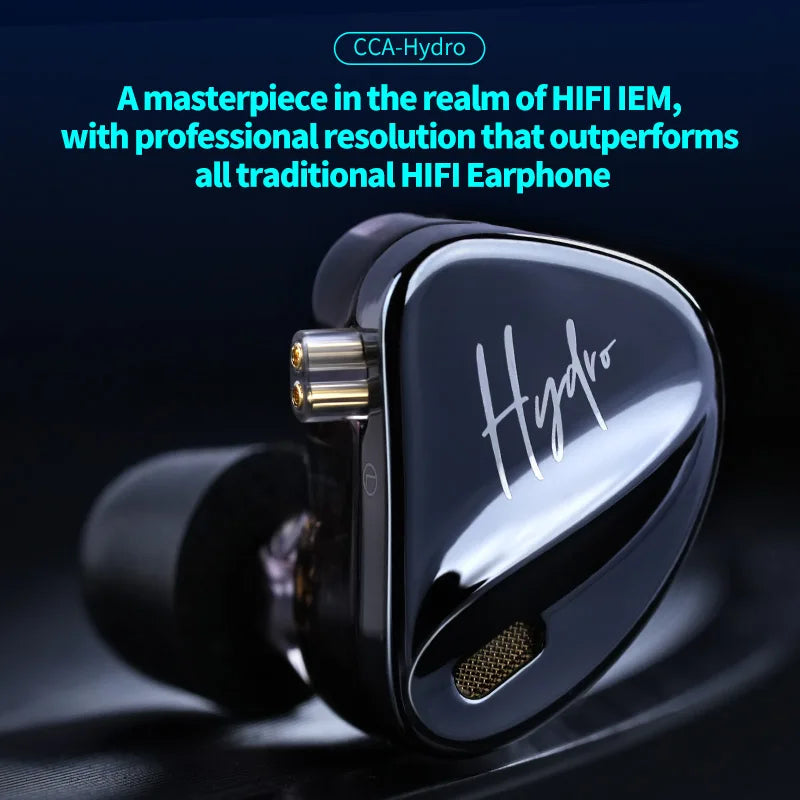 CCA Hydro 2DD+8BA Hybrid IEM