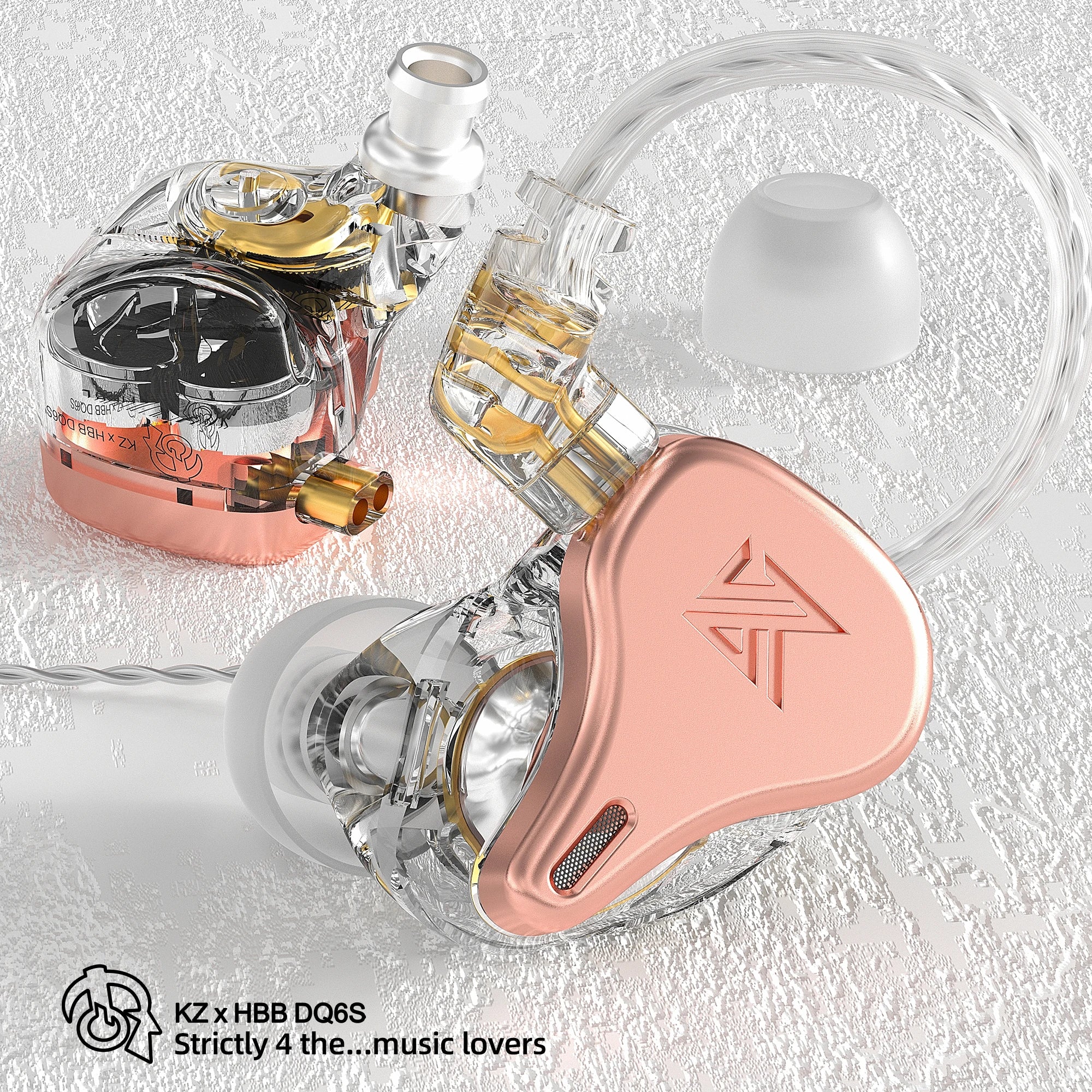 KZ x HBB DQ6S 3DD IEM