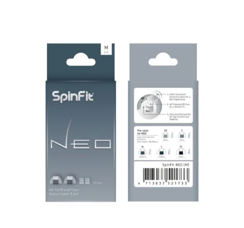 SpinFit Neo Premium Silicone Eartips