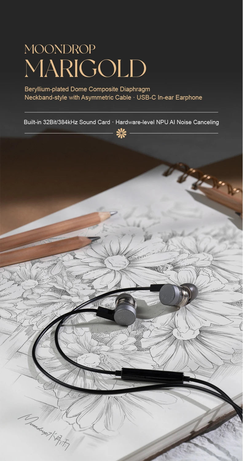 Moondrop Marigold HiFi USB-C Earbuds