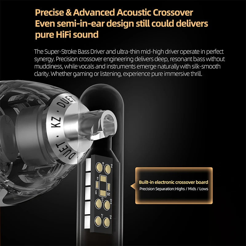 KZ Duet Dual Dynamic IEM