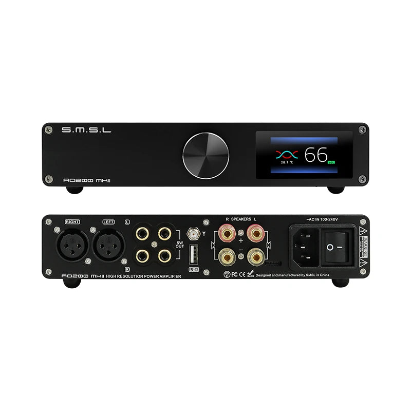 SMSL AO200 MKII Bluetooth Power Amplifier