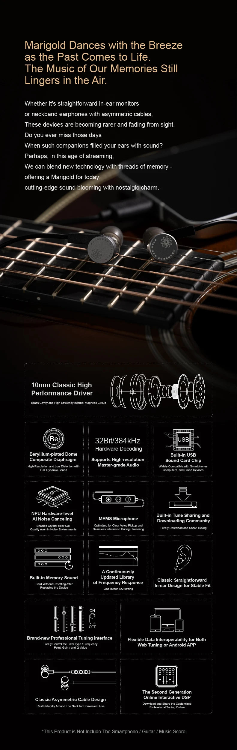 Moondrop Marigold HiFi USB-C Earbuds